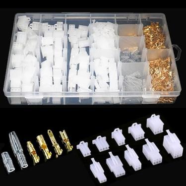 Imagem de 700 peças 2,8 mm 2 3 4 6 9 pinos automotivo 2,8 conectores de fio elétrico macho fêmea kits de terminais motocicleta Ebike carro