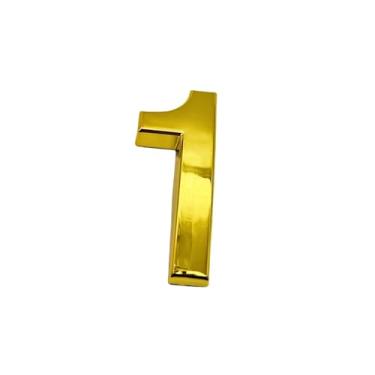 Imagem de NumRealm Número de porta, números de casa à prova d'água 3D, endereço de caixa de correio autoadesiva, jardim, apartamento, hotel, café, sinalização, ouro-1