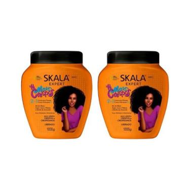 Imagem de Creme Skala 1Kg Mais Crespos - Kit Com 2Un