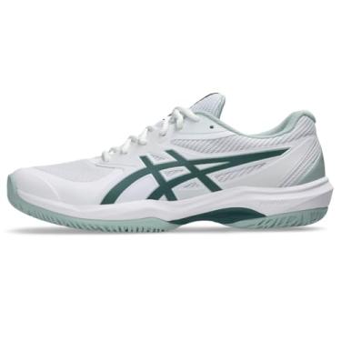 Imagem de ASICS Tênis masculino Game FlyteFoam, Branco/Neptuno escuro, 40