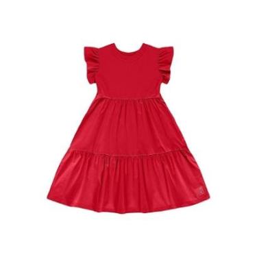 Imagem de Vestido Infantil Manga Curta Bee Loop-Feminino