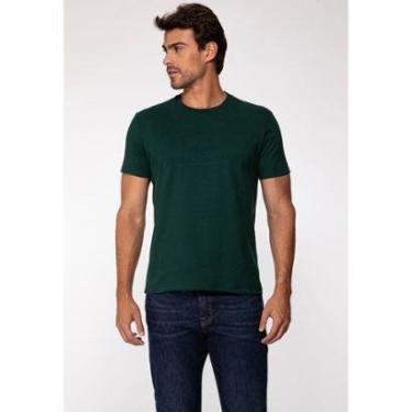 Imagem de Camiseta Masculina Guess Alto Revelo Verde Escuro-Masculino