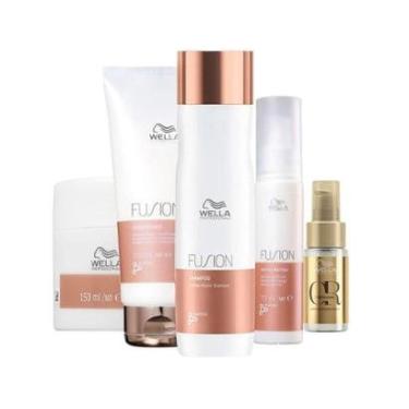 Imagem de Kit Wella Professionals Fusion Home Care - 5 Produtos-Unissex