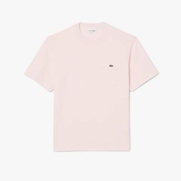 Imagem de Camiseta Lacoste de Algodão com Bolso de Peito Masculina-Masculino