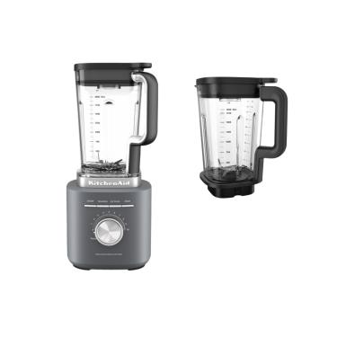 Imagem de Combo Liquidificador Pure Power 2 L - Charcoal Grey E Jarra De Vidro 110V