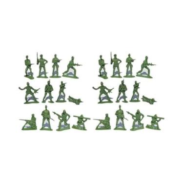 Imagem de Miniaturas Militares Táticas Verdes De 5cm, 12-48 Peças, Figuras De Ex
