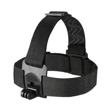 Imagem de Suporte Universal De Cabeça Com Faixa Para Celular E Câmeras GoPro Her