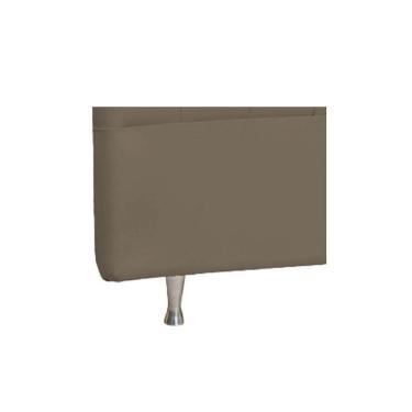 Imagem de Cabeceira Queen P04 160 Cm Suede Marrom Claro Tca 945