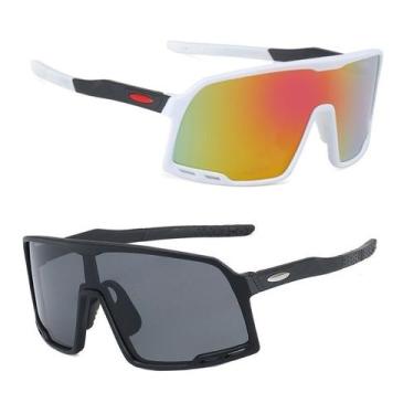 Imagem de Kit 2 Óculos De Sol Bike Ciclismo Esportivo Unissex UV400 - PENDULARI