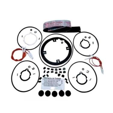 Imagem de Kit Vedação Parafuso Eletrodo Fogão Cooktop Fischer 5q 1743