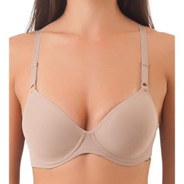 Imagem de Sutiã Taça C Nayane ST 04 11 0012 Com Bojo, Cristal, 42(C)