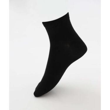 Imagem de Kit 3 Pares Meias Cano Curto Feminina Esportiva Marisa-27059, 34/39, P