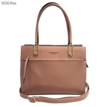 Imagem de Bolsa Feminina Ombro / Transversal com Bolsos e Divisões 9030 - Lucky 