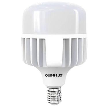 Imagem de Lâmpada Superled Alta Potência T 80 Watts Bivolt 6500k E27 20383 Ourolux Lampada Superled Alta P