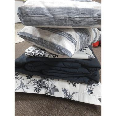 Imagem de Kit Essenciale Queen Size Com 7 Peças  Azul Marinho