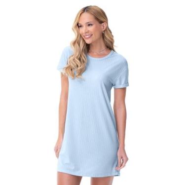 Imagem de Camisola Manga Curta Azul Celeste - Zee Rucci, P