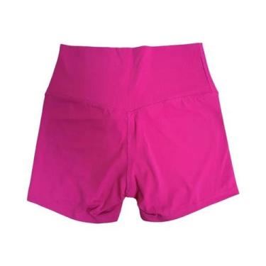 Imagem de Shorts De Yoga De Cintura Alta Em Cor Sólida Para Mulheres, Leggings D