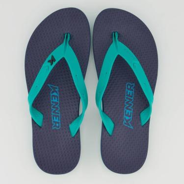 Imagem de Chinelo Kenner Summer Verde e Marinho-Masculino