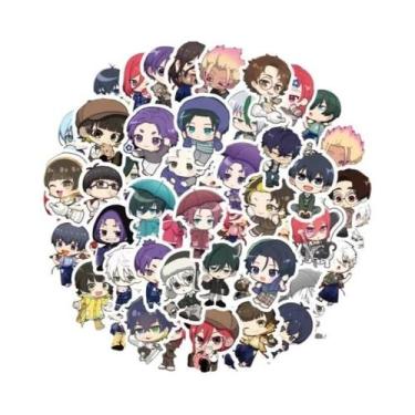 Imagem de Adesivos De Graffiti Blue Lock 50 Peças Impermeáveis Para Guitarra, Ba