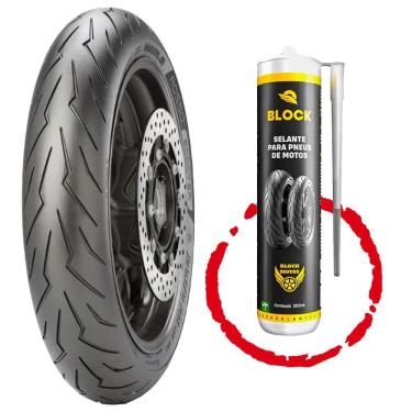 Imagem de Pneu Pcx 160 110/70-14 Diablo Rosso Scooter Pirelli + Selante