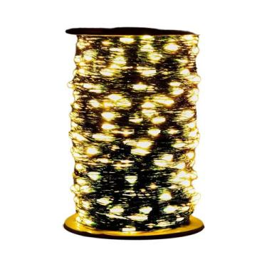 Imagem de Luzes De Fada Com Fio Verde 2000 LEDs, 8 Modos Para Decoração De Árvor