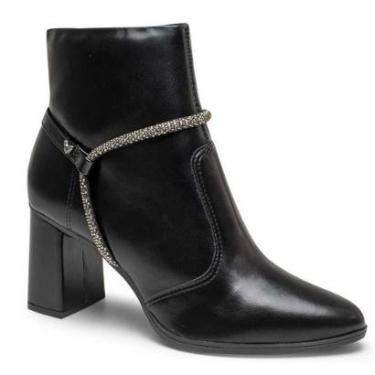 Imagem de Bota Cano Curto Mississipi J0355 Feminina - Preta-Feminino
