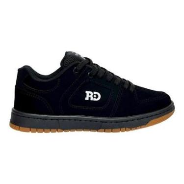 Imagem de Tênis Redikal Skate Masculino RKT497 Nobuck Preto-Masculino