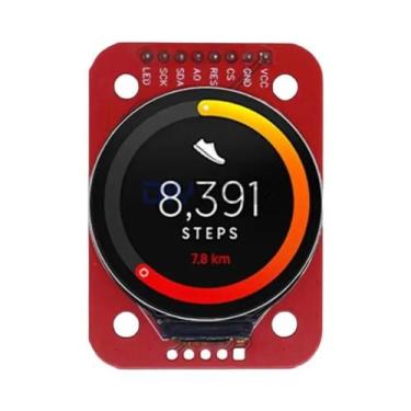 Imagem de Módulo De Display LCD TFT Redondo De 1,28 Polegadas DIYUSER RGB IPS HD