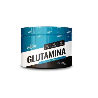 Imagem de Glutamina 100% Pura - 150g Sabor Natural - Shark Pro-Masculino