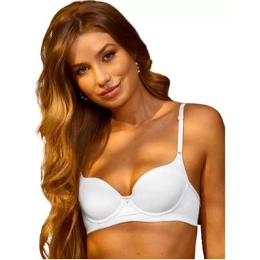 Imagem de Sutiã Base Nayane ST 01 0052 Com Bojo Soft Microfibra T. P/40 GG/46, G