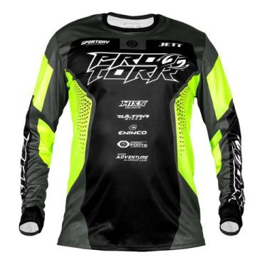 Imagem de Camisa Infantil Motocross Pro Tork Hero 2026 Em Poliéster Gola Redonda