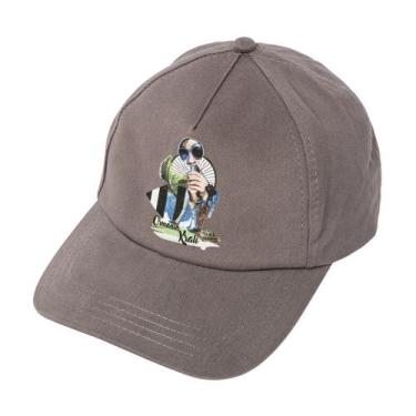 Imagem de Boné Trucker Cinza Nature Biggdesign, Cinza