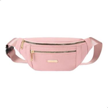 Imagem de Pochete 2 Compartimentos Externo 1 Interno 30x14x7cm Porta Celular Doc