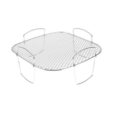 Imagem de Suporte Ajustável Multifuncional Para Assar E Cozinhar a Vapor Para Fr