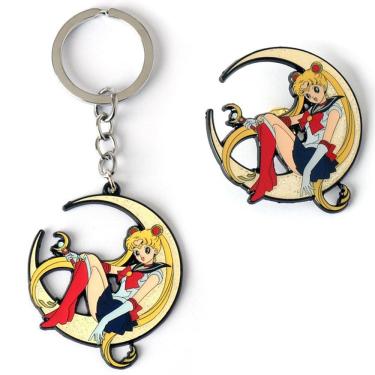 Imagem de Pingente de chaveiro e colar Sailor Moon Usagi Tsukino