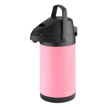 Imagem de Garrafa Térmica de Inox 4,0 Litros Chacal Rosa