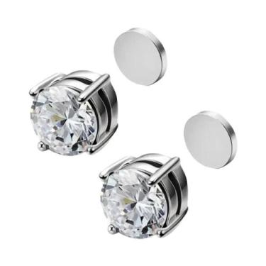 Imagem de Brincos Magnéticos De Moda 1-12 Pares, Brincos Falsos Sem Perfuração P