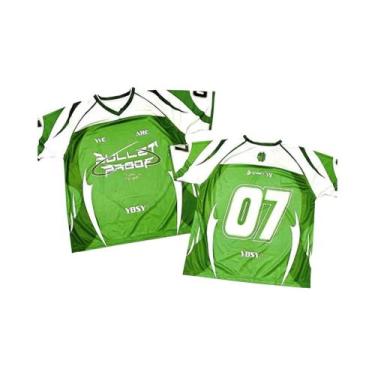 Imagem de Camiseta Esportiva Oversized Feminina De Verão Com Estampa 3D, Manga C