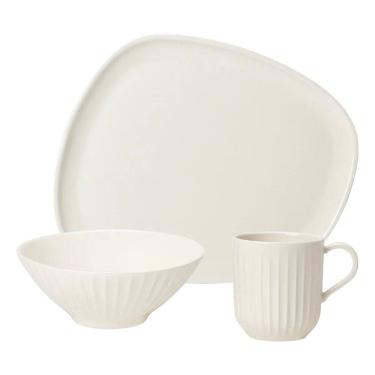 Imagem de Aparelho de Jantar 12 Peças Luna Seda Oxford
