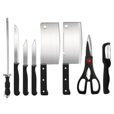 Imagem de Conjuntos de facas e afiador de cozinha LS-311 - Bqueen