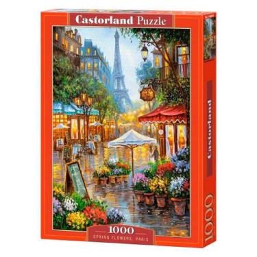 Imagem de Puzzle 1000 peças Flores em Paris - Castorland