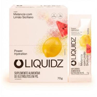 Imagem de Repositor de Eletrólitos Liquidz - (14 sachês x 6g) - Sabor: Melancia 