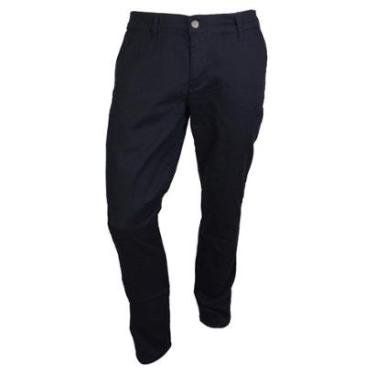 Imagem de Calça Sarja Masculina Ogochi Essencial Slim Preta - 2510-Masculino