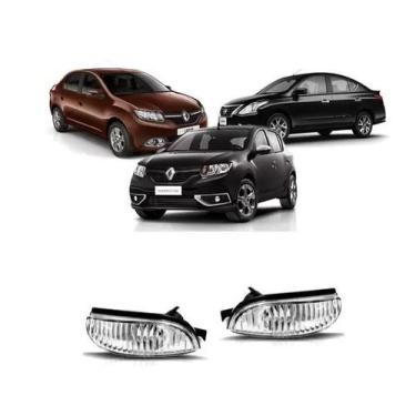 Imagem de Par Pisca Retrovisor Logan Sandero 2014 a 2019 - Versa 2015 a 2021 - F