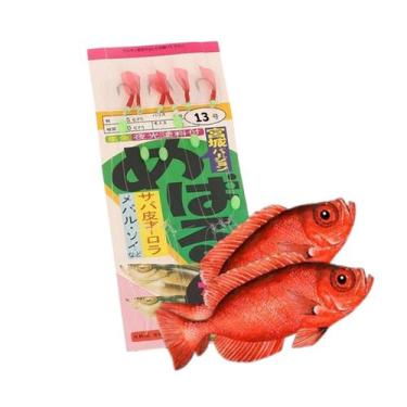 Imagem de Isca Artificial Fluorescente Sabiki Pesca Noturna Esportiva 6 Anzois R