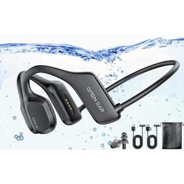 Imagem de Fones de Ouvido de Condução Óssea Johiear à Prova D'Água com MP3 de 16