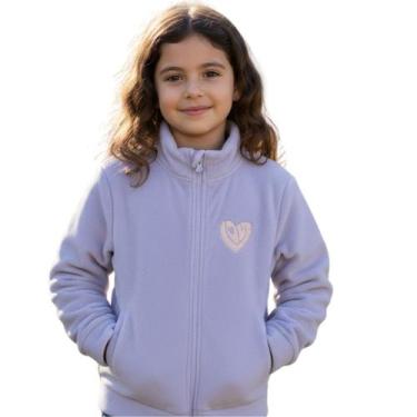 Imagem de Jaqueta Infantil Pelúcia com Zíper Inverno Brilhoso - - Trick Nick, Li