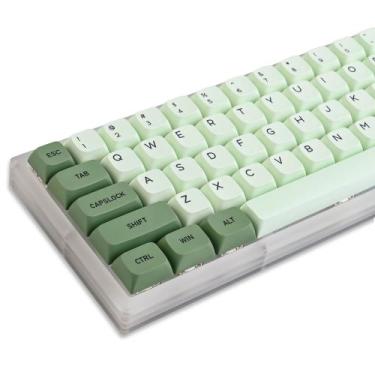 Imagem de Conjunto de Keycaps Ussixchare de 122 teclas Matcha Verde con Perfil X