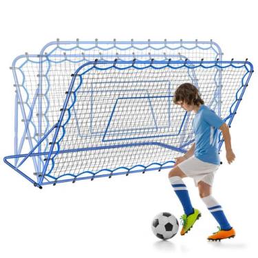 Imagem de Rede Rebounder para Futebol Winthai 180x112 cm com Ângulo de Troca Ráp