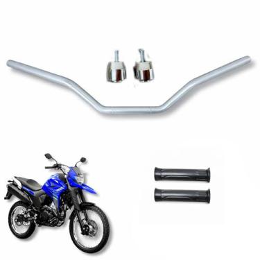 Imagem de Guidão Moto Tenerê Peso Manopla Compatível XTZ 250 Crosser 250 Lander 